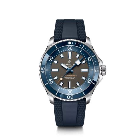 breitling superocean blue danube|breitling supercoean dive watch.